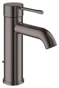 Grohe Essence - Miscelatore monocomando per lavabo, con sistema di scarico, grafite scura 23589A01