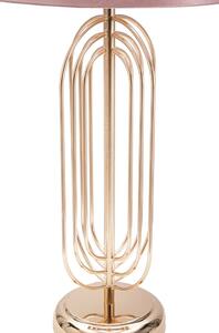 Lampada da tavolo rosa, altezza 55 cm Krista - Mauro Ferretti