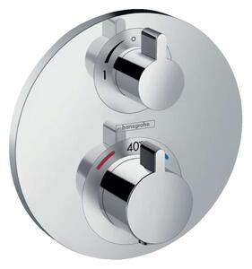 Hansgrohe Ecostat S - Miscelatore termostatico ad incasso con valvola di arresto, cromato 15757000