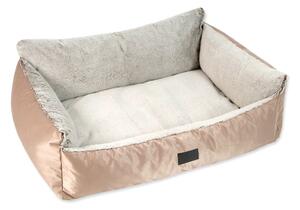 Cuccia dorata per cane 58x46 cm Dog Fantasy Lux Platinum – Plaček Pet Products