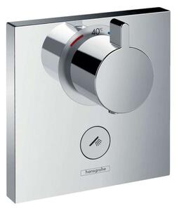 Hansgrohe Shower Select - Miscelatore termostatico ad incasso, per 1 utenza e 1 uscita aggiuntiva, cromato 15761000