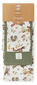 Set di strofinacci in cotone 3 pz 45x65 cm Forest Fable – Cooksmart ®