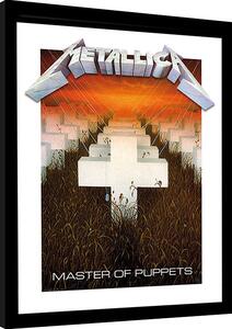 Quadro Metallica - Master of Puppets, Poster Incorniciato