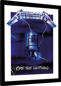 Quadro Metallica - Ride the Lighting, Poster Incorniciato
