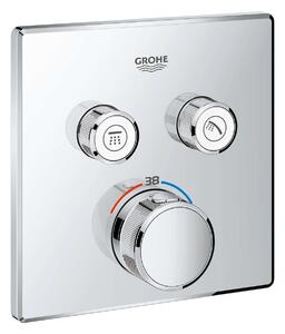 Grohe Grohtherm SmartControl - Miscelatore termostatico a due vie ad incasso, cromato 29124000