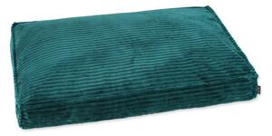 Materassino verde scuro per cane 80x50 cm Dog Fantasy Stripe – Plaček Pet Products