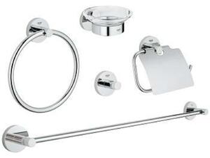 Grohe Essentials - Mensola porta asciugamani multipla, cromata 40800001