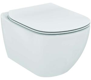 Ideal Standard Tesi - WC sospeso con copriwater SoftClose, AquaBlade, bianco T354601