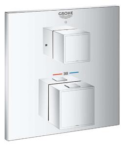 Grohe Grohtherm Cube - Miscelatore doccia termostatico ad incasso, cromato 24153000