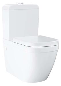 Grohe Euro Ceramic - Set WC combinato con cassetta e copriwater softclose, rimless, bianco alpino 39462000