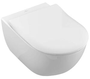 Villeroy & Boch Subway 2.0 - WC sospeso con sedile SoftClosing, DirectFlush, bianco alpino 5614R201