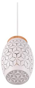 Lampada a sospensione bianca ø 15 cm Bidar - Reality