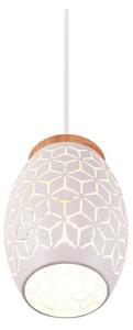 Lampada a sospensione bianca ø 15 cm Bidar - Reality