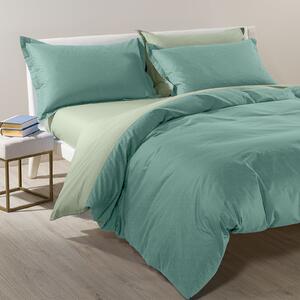 GC GAVENO CAVAILIA Copripiumino King Size Floreale – 3 Pezzi (230x220 Cm + 2 Federe 50x75 Cm) – Double Face Verde Acqua