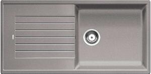 Blanco Zia XL 6 - Lavello in silgranit, 1000x500 mm, color alluminio 517569
