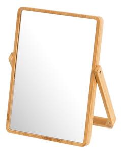 Specchio cosmetico con cornice in bambù 20x27 cm - Casa Selección