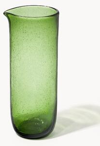 Caraffa in vetro soffiato con bolle d'aria Hippolyte, 840 ml