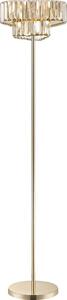 Zuma Line F0496-03G-F7AC - Lampada da terra HELIOS 3xG9/33W/230V dorata
