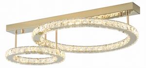 Zuma Line MX3713-2-3GT - Plafoniera da soffitto LED dimmerabile GIRONA LED/36W/230V, dorata