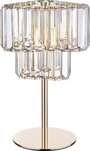 Zuma Line T0496-01G-F7AC - Lampada da tavolo HELIOS 1xG9/33W/230V dorata