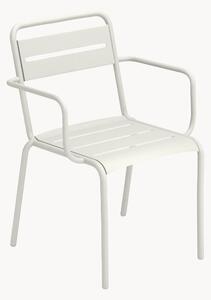 Set di 2 sedie da giardino impilabili con braccioli Star