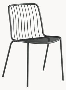 Set di 2 sedie da giardino impilabili Alisea