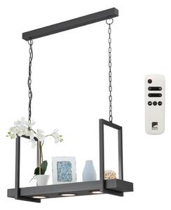 Eglo 39299 - Lampadario dimmerabile a catena LED RGBW CALAMONA 3xLED/6W/230V + telecomando