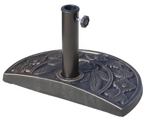 VivaGarden Base per Ombrellone in Resina Regolabile con Manopola 9 Kg