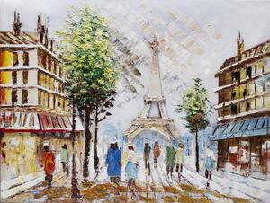 Dipinto su tela Parigi 2 120x90 cm