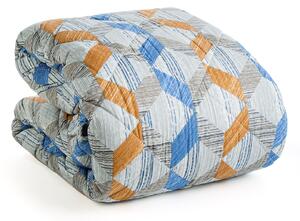 Trapunta In Cotone Tex Matrimoniale New Generation Moderno Blu Caleffi