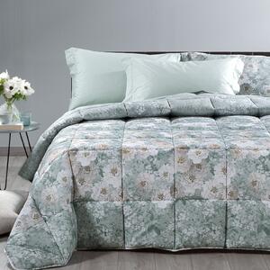 Trapunta MATRIMONIALE Kioto Flowers ANICE Raso Di Cotone Caleffi
