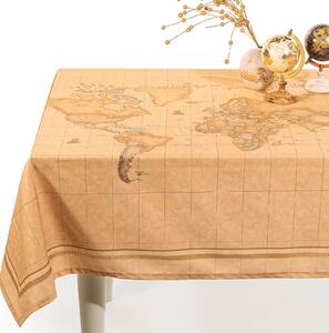 Tovaglia Da Cucina In Cotone Geo Classic World CM. 150X180 Alviero Martini 1A Classe Geo Caleffi