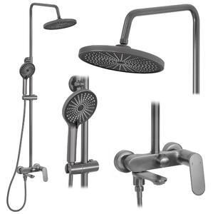 Set doccia REA Marco Gun Grey
