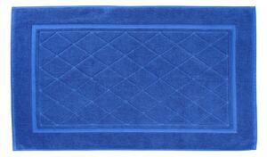 Tappeto Bagno In Cotone Minorca CM. 60X100 Spugnissima Tinta Unita Blu Caleffi