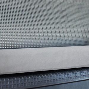 VivaGarden Salotto da Giardino con Divano 2 Posti 2 Poltrone e Tavolino con Cuscini in Polipropilene colore Grigio - Delaware