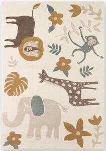 Tappeto per bambini color crema 160x235 cm Animal Safari – Hanse Home