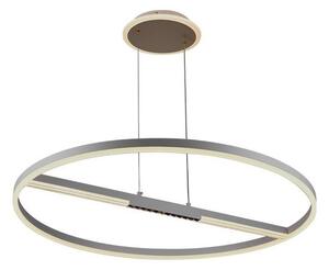 Lampadario a sospensione con filo LED dimmerabile LED/95W/230V 3000-6500K + telecomando