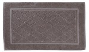 Tappeto Bagno In Cotone Minorca CM. 60X100 Spugnissima Tinta Unita Antracite Caleffi