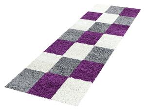 Passatoia grigio-viola 80x250 cm Life - Ayyildiz Carpets