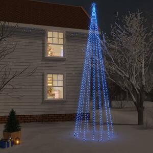 Albero di Natale con Puntale Blu 1134 LED 800 cm