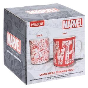 Marvel logo heat change mug