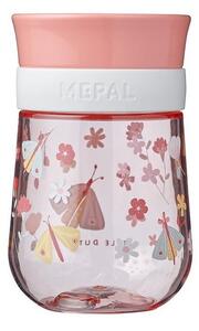 Tazza per bambini tritan rosa chiaro 300 ml Flowers & butterflies - Mepal