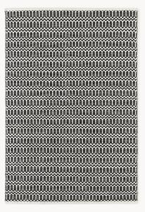 Tappeto da esterno tessuto a mano con motivo geometrico Rune