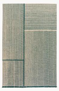 Tappeto a pelo corto con frange Monochrome, design Folkform