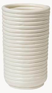 Vaso fatto a mano Corduroy, alt. 21 cm