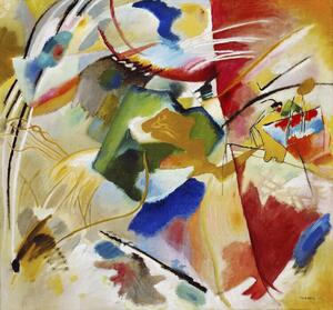 Riproduzione Painting with Green Center 1913, Wassily Kandinsky