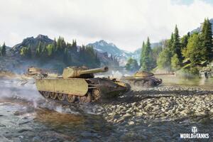 Illustrazione World of Tanks - River, WOT