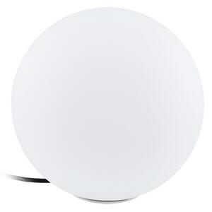 Lampada Contemporanea Da Esterno Monterolo-Z Piccola 1 Luce Plastica Bianco