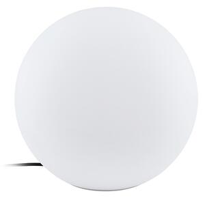 Lampada Contemporanea Da Esterno Monterolo-Z Media 1 Luce Plastica Bianco