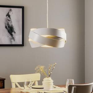 Domiluce Lampada sospensione Tornado Ø 40 cm bianco